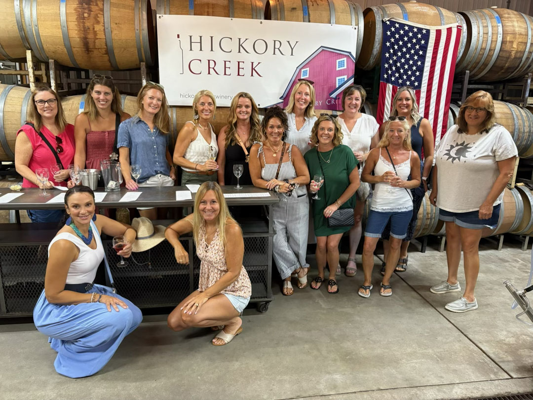 Custom winery route transportation in Michiana