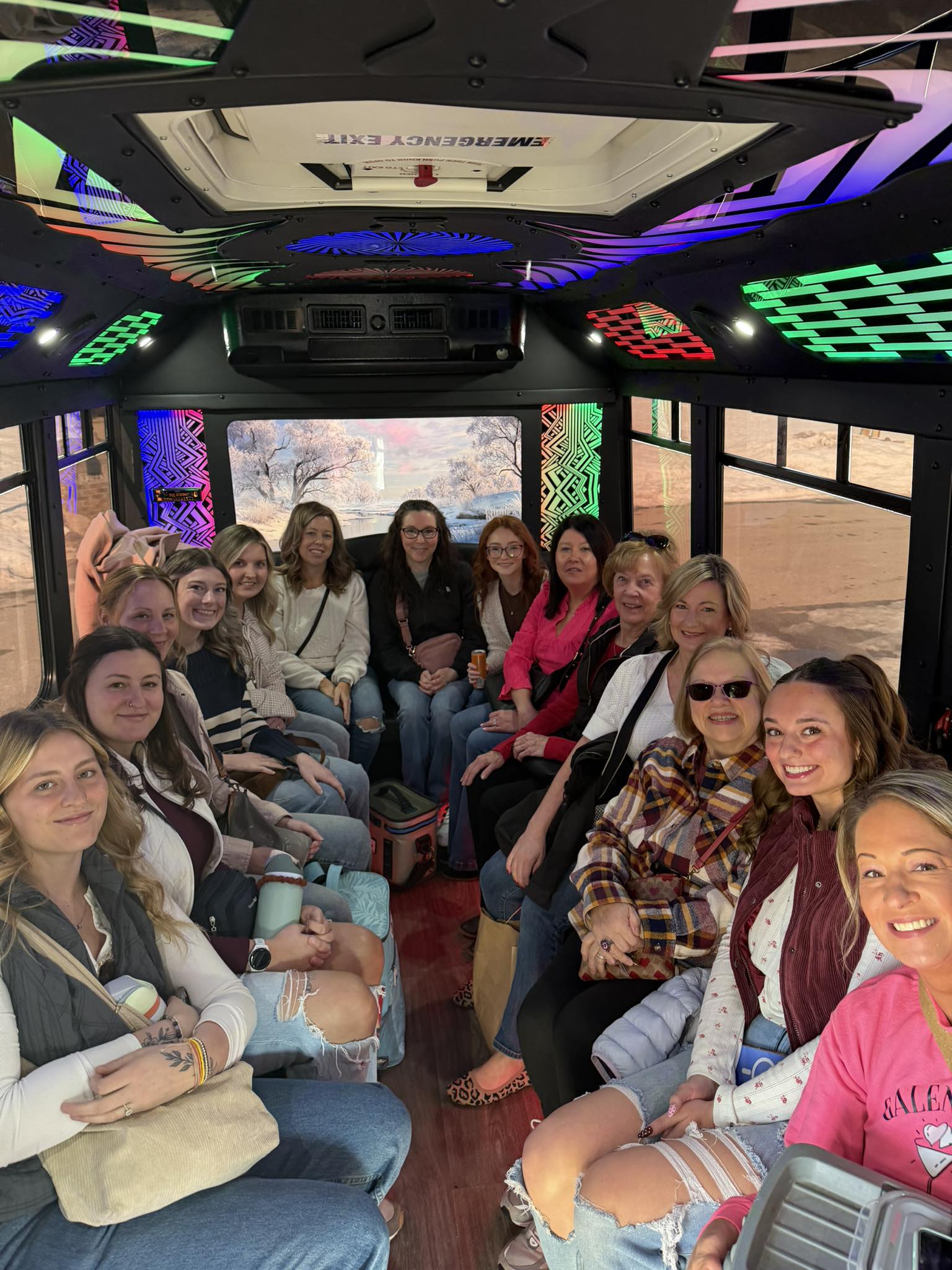 Private party bus transportation in Michiana